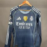 ريال مدريد 25/26 الزي الاحتياطي نسخة لاعبين اكمام طويلة