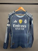 ريال مدريد 25/26 الزي الاحتياطي نسخة لاعبين اكمام طويلة