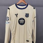 برشلونة 25/26 الزي الاحتياطي نسخة لاعبين اكمام طويلة